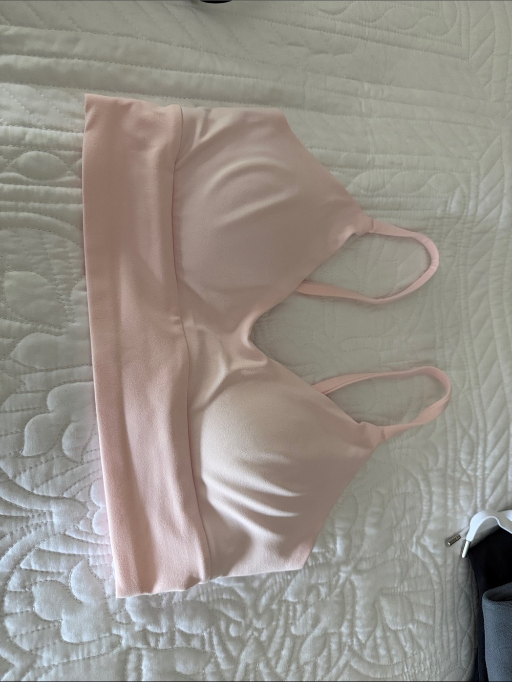 lululemon athletica Light Pink Seamless Bralette